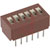 C&K  - BD06 - Std profile PCB pins 100mA 5VDC SPST x 6 pos Slide Switch, DIP|70128462 | ChuangWei Electronics