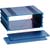 Box Enclosures - B3-080BL - 1.77 H X 4.27 W X 3.15 L BLUE ANODIZED 8 SCREWS 2 PLATES ALUM ENCLOSURE|70020262 | ChuangWei Electronics