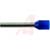 Allied Terminals - E2518-BLUE - Insulated Blue 14 AWG Bootlace Ferrule|70053920 | ChuangWei Electronics