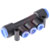SMC Corporation - KM13-06-10-3 - Push In 6 mm 3 Outlet Ports PBT Pneumatic Manifold Tube-to-Tube Fitting|70402557 | ChuangWei Electronics