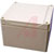 Hammond Manufacturing - 1555PGY - 1555 Series NEMA13 4.7x4.7x3.15 In Gray ABS,UL94HB Wallmount Box/Lid Enclosure|70163959 | ChuangWei Electronics