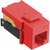 Hubbell Wiring Device-Kellems - NSJUR - Red to voice grade jacks NETSELECT? Voice/Data Jacks  for Cat 6 and Cat 5e|70819617 | ChuangWei Electronics