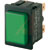 Marquardt Switches - 1660.0202 - QC Green 230V Illuminated 250VAC 16A IP40 ON-OFF DPST Pushbutton Switch|70458877 | ChuangWei Electronics