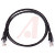 RS Pro - 557115 - PVC Cat5e Ethernet Cable Assembly Black 1m U/UTP|70639946 | ChuangWei Electronics
