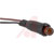 VCC (Visual Communications Company) - L59D-R24-W - Black Nylon 20mA Wire Lead 24VDC 0.250In. 10mcd Red LED Indicator,Pnl-Mnt|70214117 | ChuangWei Electronics