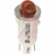 VCC (Visual Communications Company) - 1091QM1-12V - 0.187 Terminals Lens, Dome 12V 0.50 In Red LED Indicator, Pnl-Mnt|70130301 | ChuangWei Electronics