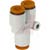 SMC Corporation - KJU03-07 - for 5/32 and 1/4 in tubing mini diff diameter Y union Fitting|70071380 | ChuangWei Electronics