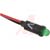 SloanLED - 240-242 - 24 VOLT 6 INCH LEADS GREEN SNAP MOUNT Pnl-Mnt; LED Indicator|70015797 | ChuangWei Electronics