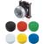 Eaton - Cutler Hammer - M22-D-X-SWRGYB - BLACK/RED/GREEN/BLUE/YELLOW MOMENTARY FLUSH BUTTONLESS PUSHBUTTON PUSHBUTTON|70057781 | ChuangWei Electronics