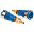 Staubli - 23.3020-23 - 32A 1000V Gold Plated Blue 4mm Socket HCK|70749606 | ChuangWei Electronics