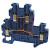 Phoenix Contact - 3044791 - 6.2 mm W Blue 26-10 AWG Screw Dbl Level DIN Rail Term Blk Conn|70169832 | ChuangWei Electronics