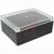 Box Enclosures - BEN-80PC-BLK - 7.32x5.75x2.95in Black/Clear Cover Flame Retard Polycarbonate NEMA4 Enclosure|70020478 | ChuangWei Electronics