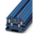 Phoenix Contact - 3044555 - 5.2 mm W Blue 26-12 AWG Screw Feed Thru DIN Rail Term Blk Conn|70170173 | ChuangWei Electronics