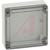 Altech Corp - 101-005-01 - TG Series Clear Cover IP67 4.88x4.8x2.17 In Gray ABS Desktop Box-Lid Enclosure|70074980 | ChuangWei Electronics