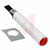 VCC (Visual Communications Company) - 2110QA1 - Polycarbonate White Nylon 105-125 VAC 0.310 In (MIn) Red Indicator,Pnl-Mnt|70130245 | ChuangWei Electronics