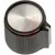 Electronic Hardware Corporation (EHC) - EH711SB2S - hole sz .25in dia .7in gloss round single bar control instrument Knob|70206985 | ChuangWei Electronics