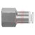 SMC Corporation - KGF12-04 - Push In 12 mm R 1/2 Female Pneumatic Straight Threaded-to-Tube Adapter|70240869 | ChuangWei Electronics