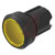 EAO - 45-2T07.10G0.000 - 22.5mm Yellow LED Front Face Illum Trans Clear Black Plastic Actuator Indicator|70734708 | ChuangWei Electronics