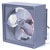 Hoffman Cooling - 1RB120 - 5-15 Plug 1500RPM 160W 1266CFM Sq 384x187mm 115V AC Fan|70302685 | ChuangWei Electronics