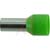 Allied Terminals - E16-12-GREEN - Insulated Green 6 AWG Bootlace Ferrule|70053915 | ChuangWei Electronics