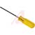 Apex Tool Group Mfr. - LN964 - Amber Handle 9/64 In. X 4 In. Recessed Socket Head Screwdriver Xcelite|70222580 | ChuangWei Electronics