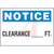 Panduit - PPS0710N191 - Clearance Notice Header Polyester Adhesive Sign|70386619 | ChuangWei Electronics