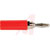 Mueller - BU-00244-2 - ABS Phosphor Bronze Red 15 A Banana Plug Connector|70188504 | ChuangWei Electronics