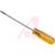 Apex Tool Group Mfr. - R5324 - Amber Handle 5/32 In. X 4 In. Regular Round Blade Screwdriver Xcelite|70222949 | ChuangWei Electronics