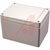 Hammond Manufacturing - 1555GGY - 1555 Series NEMA13 4.7x3.5x3.15 In Gray ABS,UL94HB Wallmount Box/Lid Enclosure|70163951 | ChuangWei Electronics