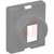 Altech Corp - R/KUE - Circular Toggle Switch Grey Cover Plate|70156970 | ChuangWei Electronics