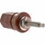 Superior Electric - BP30RN-1 PKG - Hex Red Nickel Plated Brass 1000 V 30 A Standard Nut Binding Post, Single|70120894 | ChuangWei Electronics
