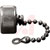 Amphenol Industrial - 97-60-10(621) - black zinc for size 10 recept metal prot cap w/bead chain connector accessory|70143153 | ChuangWei Electronics