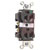 Pass & Seymour - 8300BK - Flange Mount 20A NEMA 5-20R Black 2 Gang Nylon Electrical Socket|70050721 | ChuangWei Electronics