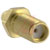 Johnson-Cinch Connectivity Solutions - 142-0307-411 - 50 Ohms Gold over Nickel Straight Crimp SMA Jack Connector|70090632 | ChuangWei Electronics