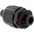 Alpha Wire - SLC1/4 BK076 - Straight Connector UL 94V-2 Black NPT 1/4 NPT PVC 1/4 in. Connector|70137470 | ChuangWei Electronics