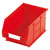 RS Pro - 4844034 - 130mmx150mmx240mm Red Plastic Stackable Storage Bin|70614761 | ChuangWei Electronics