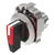 EAO - 45-2828.4D20.001 - red 90 Grad (V-Pos) Long handle maint. 2 Pos. Metal/Matt Selector switch|70734563 | ChuangWei Electronics
