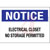 Panduit - PPS1014N203 - ELECTRICAL CLOSET NO STORAGE PERMITTED NOTICE Header Polyester Adhesive Sign|70386639 | ChuangWei Electronics