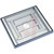 Hoffman - PBSK66SS - SS Type 304 fits 600x600mm Ped.Cutout Sloped Top Base|70311114 | ChuangWei Electronics