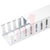 Panduit - G1.5X3WH6 - Slotted Duct; PVC; 1.5"X3"X6'; White; Cover not included