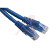 RS Pro - 556948 - U/UTP Blue PVC 0.5m Straight Through Cat6 Ethernet Cable Assembly|70639912 | ChuangWei Electronics