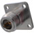 Johnson-Cinch Connectivity Solutions - 138-4701-607 - 4-HOLE FLANGE MOUNT RECEPTACLE - FLUSH DIELECTRIC JACK|70090417 | ChuangWei Electronics