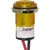 Dialight - 657-1703-103F - 12Vdc LeadWires Term Yellow LED 17.48mm Mounting Hole Size Indicator Pmnt|70082447 | ChuangWei Electronics