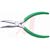 Apex Tool Group Mfr. - CN55G - Green Cushion Grips And Smooth Curved Long Nose 45 Deg. Pliers Xcelite|70222124 | ChuangWei Electronics