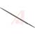 Apex Tool Group Mfr. - 21874N - Carded 6 in. Double Extra Slim TaperFile Without Handle Nicholson|70221365 | ChuangWei Electronics