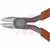 Klein Tools - D245-5 - Red 3/8 in. 9/16 in. 11/16 in. 5-1/16 in. Tapered Plier, Diagonal-Cutting|70145363 | ChuangWei Electronics