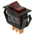 Carling Technologies - LTA201-TR-B/125N - .250 QC 125VAC 15A Red 125V Neon Illum OFF-NONE-ON SPST Rocker Switch|70131928 | ChuangWei Electronics