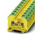 Phoenix Contact - 3049424 - 16.3mmW Green-Yellow 26-10 AWG 2 Bolt Conn Ground DIN Rail Term Blk Conn|70169949 | ChuangWei Electronics