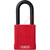 ABUS USA - 74/40 KA RED - Red KA Shackle 1-1/2in H 1/4in Dia 1-1/2in W 6 Pin Plastic Covered Padlock|70566905 | ChuangWei Electronics