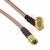 Amphenol RF - 135103-07-18.00 -  RG-142 RIGHT ANGLE PLUG TO STRAIGHT PLUG SMA CABLE ASSEMBLY CABLE ASSEMBLIES|70032898 | ChuangWei Electronics